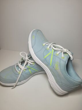 Ryka Running Shoes Women Size 7 Blue And Yellow